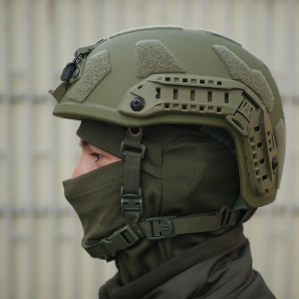 Баллистический шлем FAST PE GEN III AGGRESSIVE Olive 7149-48M фото
