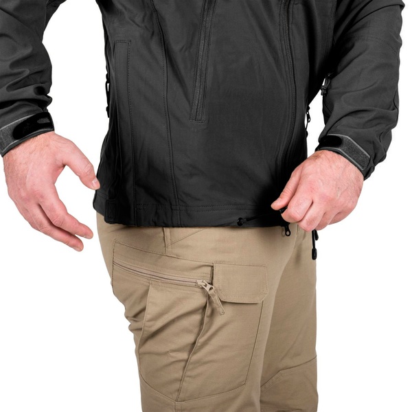 Куртка Helikon-Tex COUGAR QSA™ + HID™ Soft Shell Jacket® Black Hel-Cougar-Black-46 фото