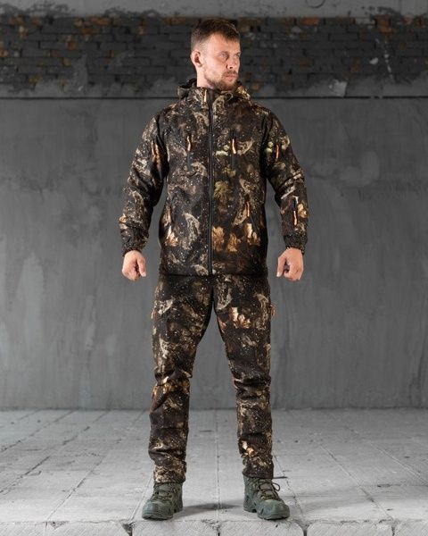 Мисливський костюм SoftShell Dark Timber Night Forest 50155-46 фото