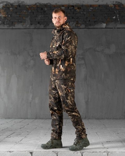 Мисливський костюм SoftShell Dark Timber Night Forest 50155-46 фото