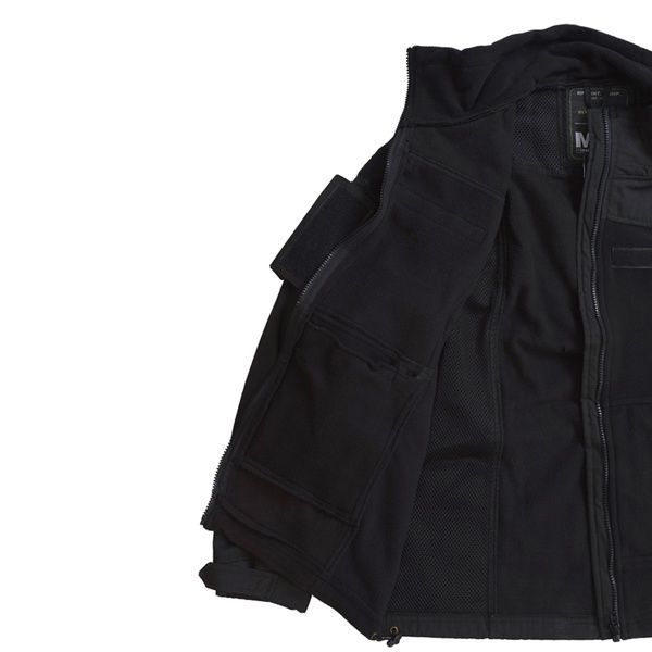Флісова кофта тактична MFH &laquo;Combat&raquo; Black 03811A-S фото