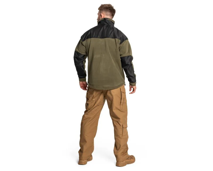 Кофта флісова тактична Helikon-Tex Classic Army Jacket Olive-Black FL-VK-ClArmJ-OlBl-46 фото