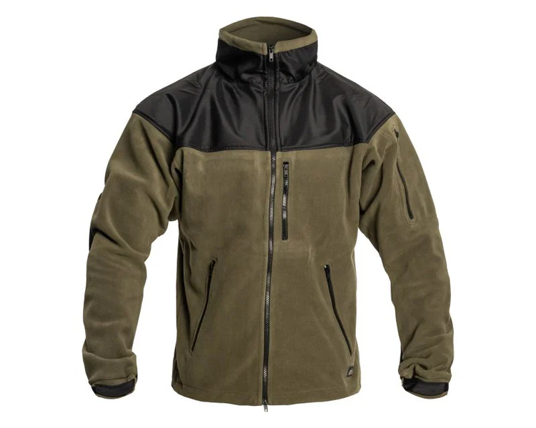 Кофта флісова тактична Helikon-Tex Classic Army Jacket Olive-Black FL-VK-ClArmJ-OlBl-46 фото