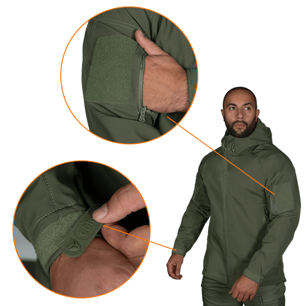 Куртка CM Stalker SoftShell Olive 7225-46 фото