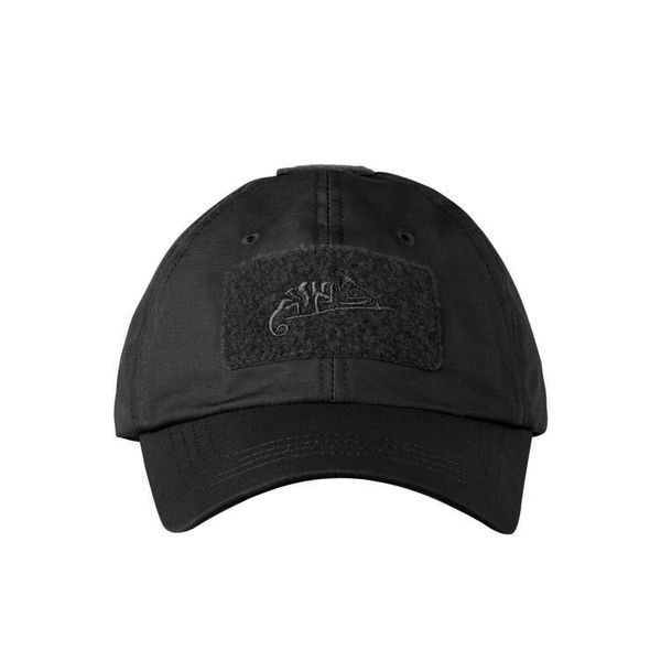 Бейсболка тактическая Helikon-Tex BBC Cap Black CZ-BBC-PR-01 фото
