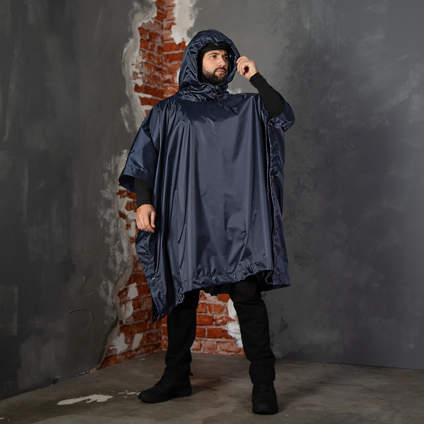Пончо Pilgrim 2.0 Oxford Navy-Blue 8694-NB фото