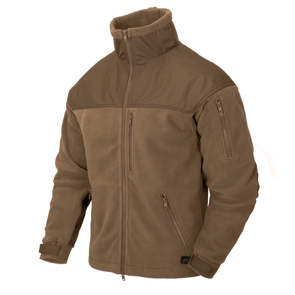 Кофта флисовая тактическая Helikon-Tex Classic Army Jacket Coyote FL-VK-ClArmJ-Сoy-44 фото