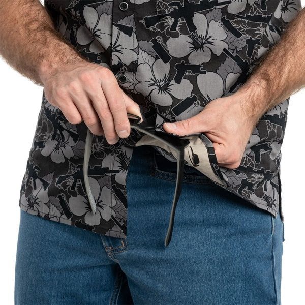 Сорочка Helikon Tactical Hawaiian Short Sleeve Shadow Grey KO-HAW-CB-1N-B02 фото