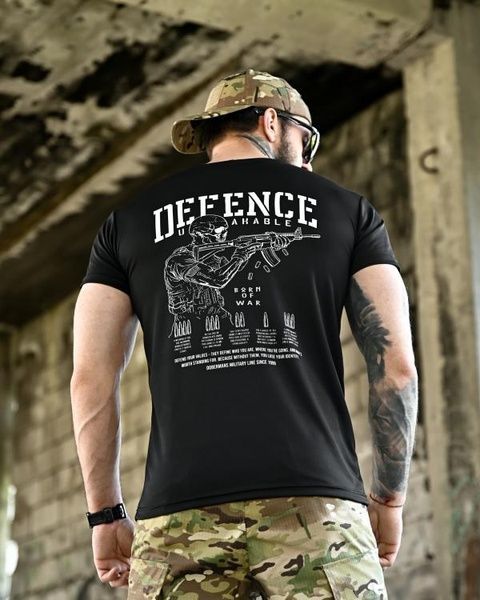 Тактическая футболка CoolMax Defense-1 Black 96451-50 фото