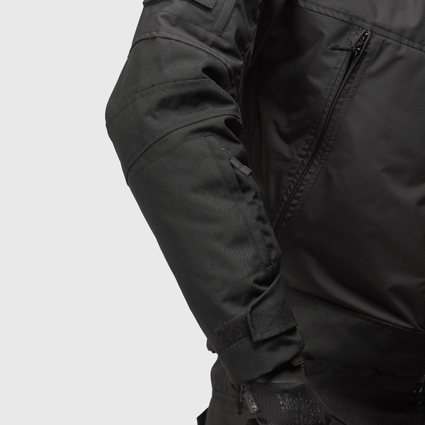 Тактична зимова куртка UATAC Black Membrane Climashield Apex L 373113 фото