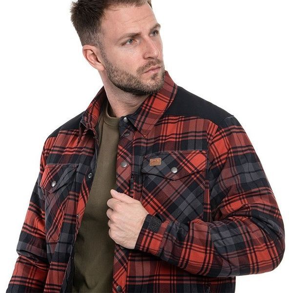 Рубашка Helikon Winter Warden Long Sleeve Slate Red KO-WWS-PB-PJ-B03 фото