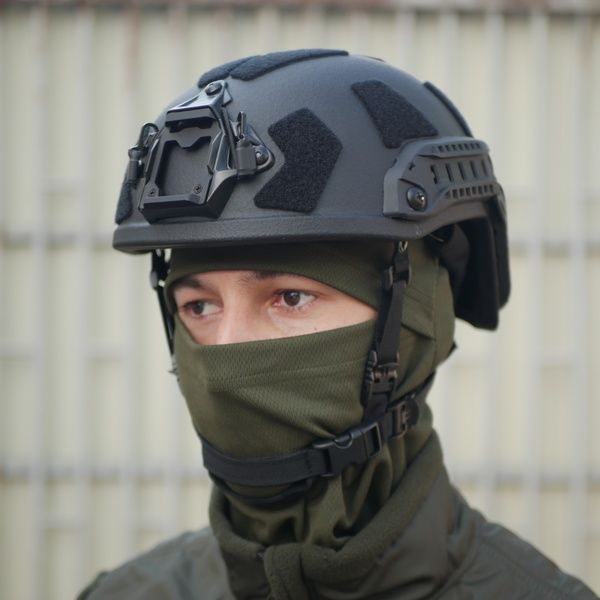 Баллистический шлем FAST PE GEN III AGGRESSIVE Black 7150-48M фото