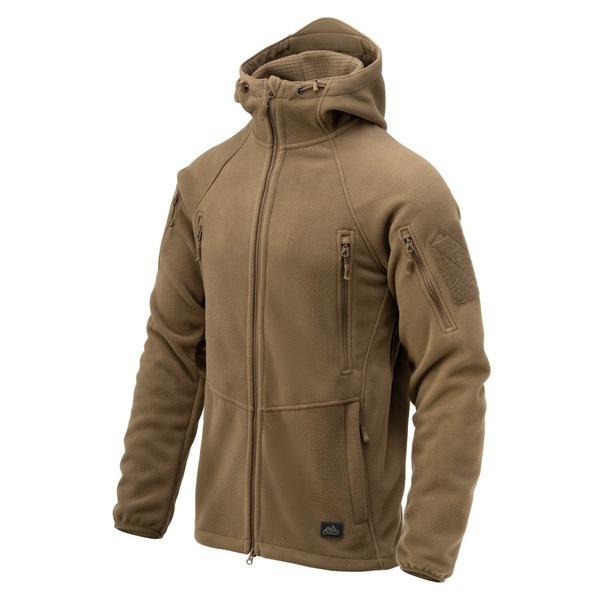 Кофта флисовая Helikon-Tex Patriot Jacket Hybrid Fleece, Койот BL-PJ2-FH-11-B02 фото