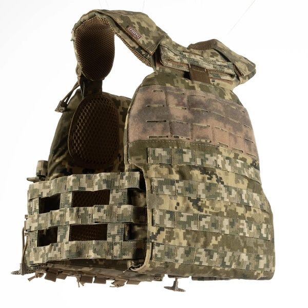 Плитоноска М7 +3 підсумки під AK/AR, Піксель М7П3 фото