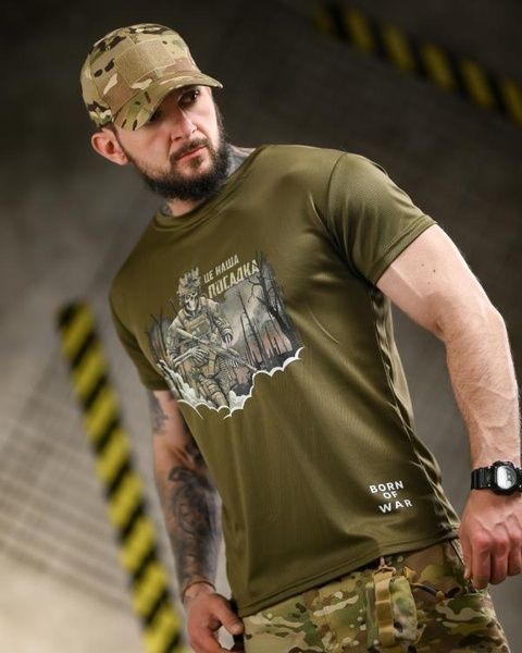 Тактическая футболка CoolMax Hold the Line Olive 96210-50 фото