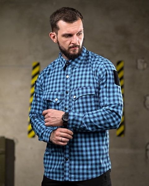 Тактична сорочка Blue 93243-46 фото