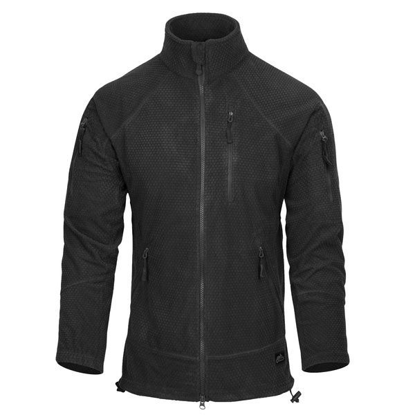 Кофта флисовая Helikon-Tex Alpha Tactical Jacket Black BL-ALT-FG-01-B02 фото