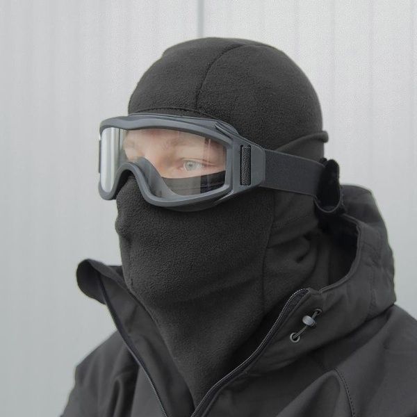 Зимняя балаклава Pro Nord Fleecee Black 1075 фото