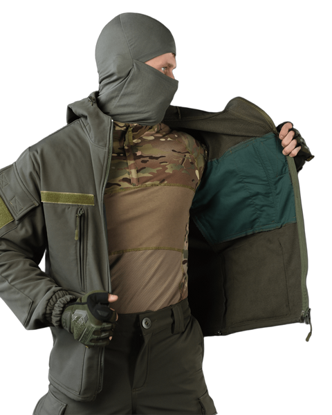 Тактический костюм softshell Adaptive Shield Olive 51851-46 фото