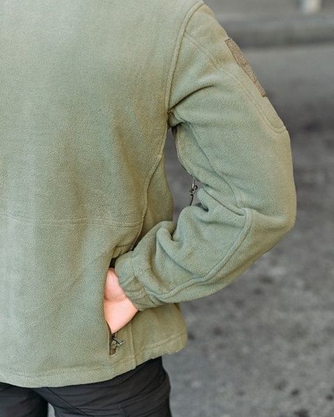 Флісова кофта Level 3 Olive 51366-46 фото