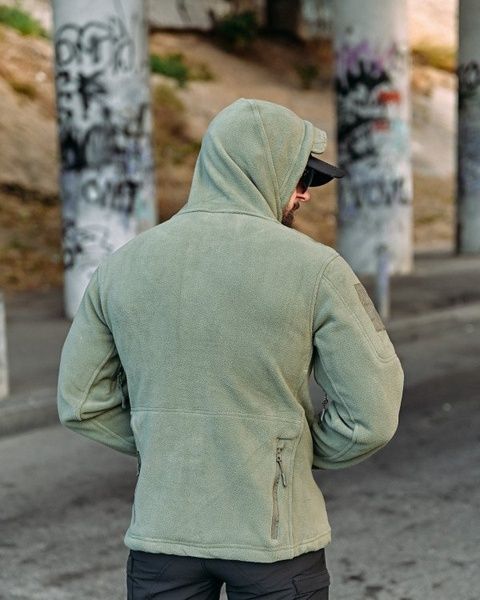Флісова кофта Level 3 Olive 51366-46 фото