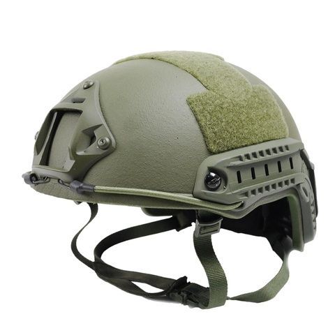 Шлем тактический военный Fast Bulletproof Helmet Kevlar класс IIIA (хаки, размер M, XL) 7007 M фото
