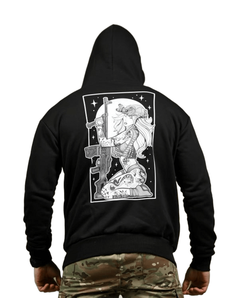 Військове Худі Night Warrior Black 95258-48 фото
