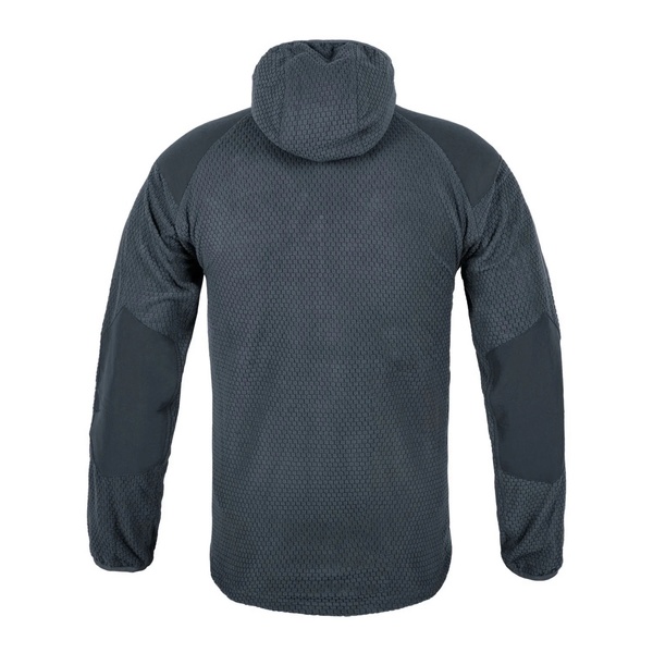 Кофта флісова Helikon-Tex Alpha Hoodie Jacket Grid Shadow Grey FL-VK-Alp-ShGrey-52 фото