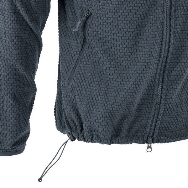 Кофта флісова Helikon-Tex Alpha Hoodie Jacket Grid Shadow Grey FL-VK-Alp-ShGrey-52 фото