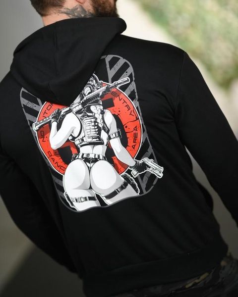 Худі Maklin Warning Black 95883-48 фото