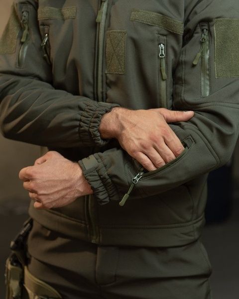 Тактический костюм OPS-7 Soft Shell Olive 89484-46 фото