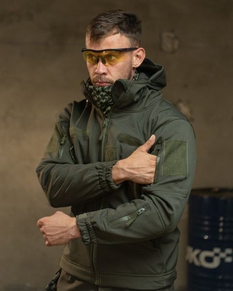 Тактический костюм OPS-7 Soft Shell Olive 89484-46 фото