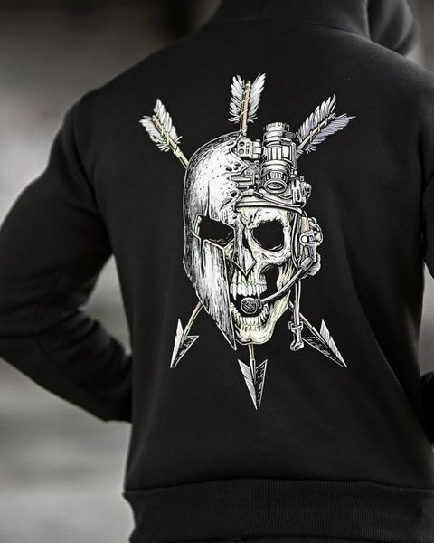 Військове Худі на флісі Viking Black 94811&ndash;52 фото