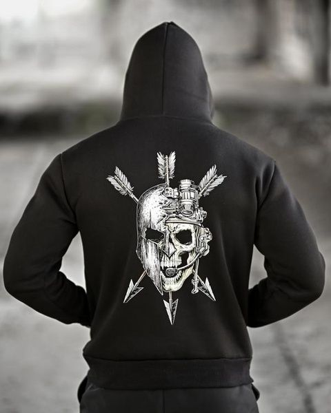 Військове Худі на флісі Viking Black 94811&ndash;52 фото