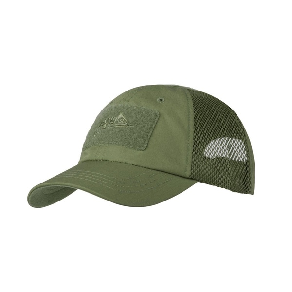 Бейсболка тактическая Helikon-Tex BBC Vent Cap Rip-Stop Olive VK-T-Cap-Hel-BBC-Ven-Ol фото