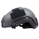 Шолом тактичний військовий Fast BULLETPROOF Helmet Kevlar клас IIIA (чорний, розмір L) 7014 фото 4