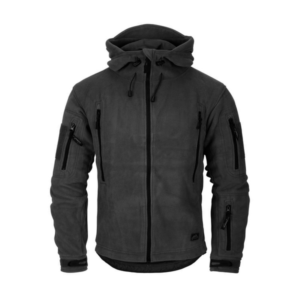 Кофта флісова тактична Helikon-Tex Patriot Jacket Black FL-VK-PAT-B-46 фото