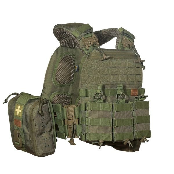 Плитоноска М7 + 6 підсумків, Олива М7О6 фото