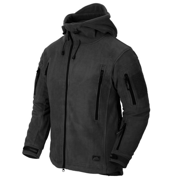 Кофта флисовая тактическая Helikon-Tex Patriot Jacket Black FL-VK-PAT-B-46 фото