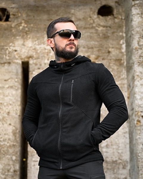 Флісова кофта Honeycomb Black 51815-46 фото