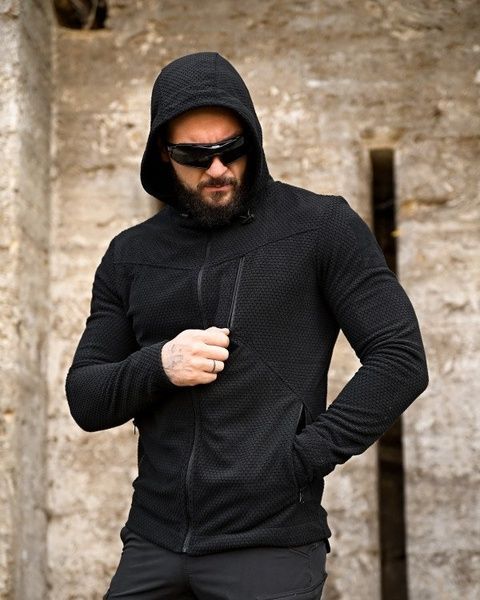 Флісова кофта Honeycomb Black 51815-46 фото