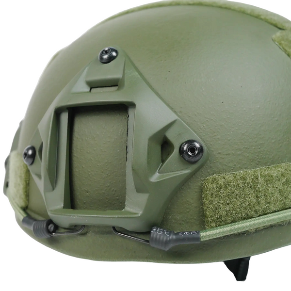 Шлем тактический военный MICH 2000 Helmet PE NIJ IIIA.44 Хаки 7019 фото