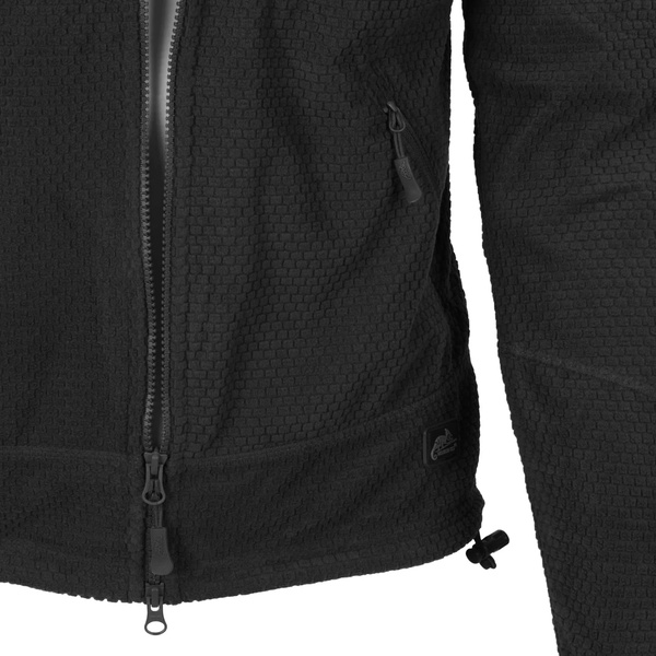 Кофта флисовая Helikon-Tex Alpha Tactical Jacket Black Fl-VK-ALT-BL-44 фото