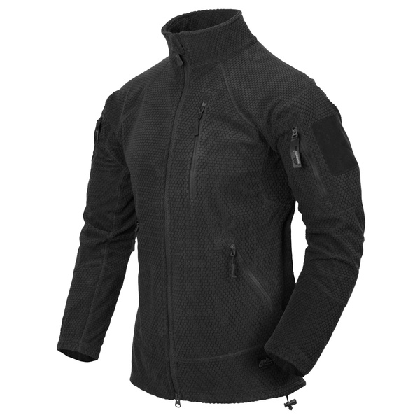 Кофта флісова Helikon-Tex Alpha Tactical Jacket Black Fl-VK-ALT-BL-44 фото