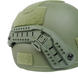 Шлем тактический военный MICH 2000 Helmet PE NIJ IIIA.44 Хаки 7019 фото 9