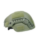 Шлем тактический военный MICH 2000 Helmet PE NIJ IIIA.44 Хаки 7019 фото 2