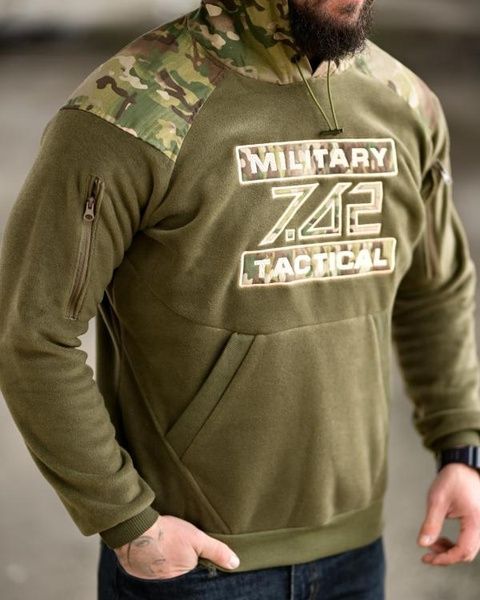 Флісова кофта 7.62 MT Olive 94658-48 фото