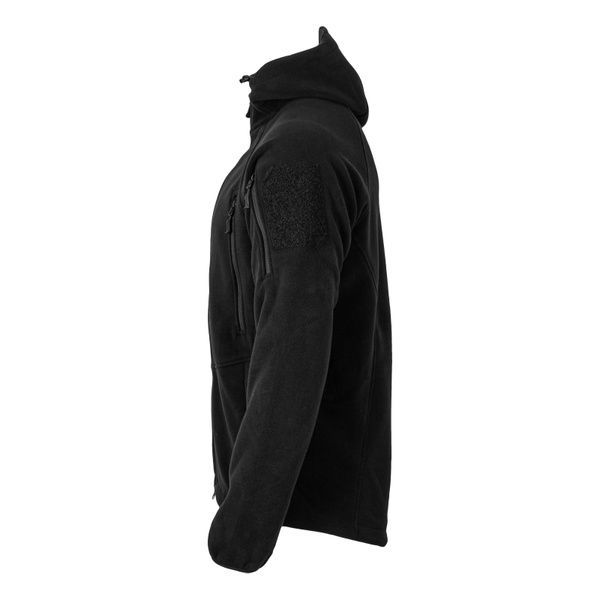 Кофта флисовая Helikon-Tex Patriot Jacket Hybrid Fleece Черная BL-PJ2-FH-01-B02 фото