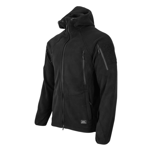 Кофта флисовая Helikon-Tex Patriot Jacket Hybrid Fleece Черная BL-PJ2-FH-01-B02 фото