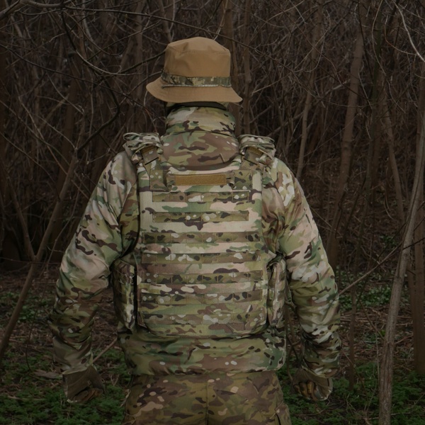 Бронежилет Militex Modular X-1 Multicam USA original (Збільшена площа захисту, без підсумків) 2046 фото